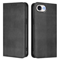 For iPhone 16e Wallet Cases Retro Texture RFID Blocking Leather Phone Cover - TechGearPal