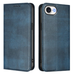 For iPhone 16e Wallet Cases Retro Texture RFID Blocking Leather Phone Cover - TechGearPal