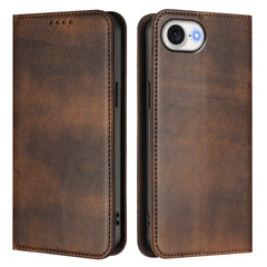 For iPhone 16e Wallet Cases Retro Texture RFID Blocking Leather Phone Cover - TechGearPal