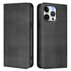 For iPhone 15 Pro Max Wallet Cases Retro Texture RFID Blocking Leather Phone Cover - TechGearPal