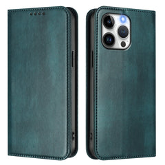 For iPhone 15 Pro Max Wallet Cases Retro Texture RFID Blocking Leather Phone Cover - TechGearPal