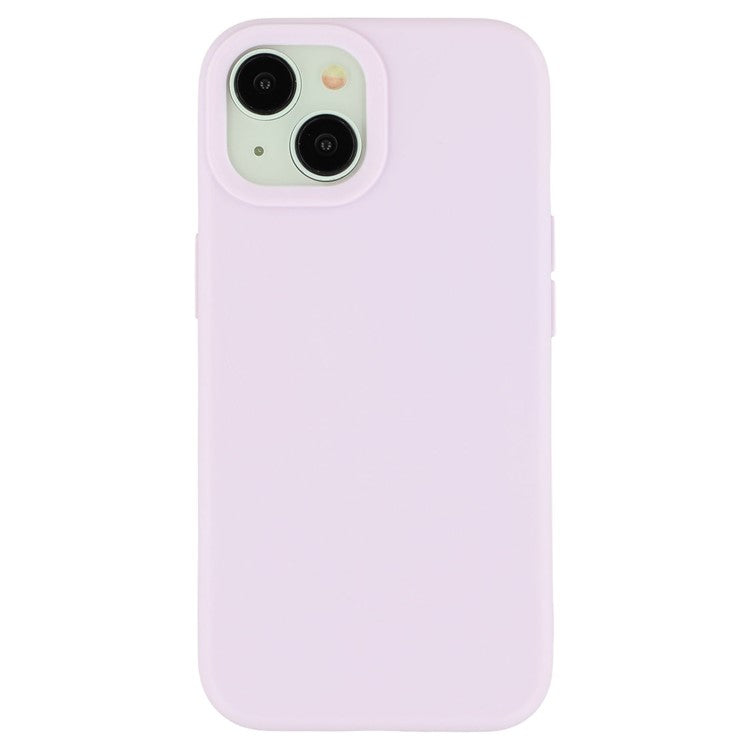 For iPhone 13 Case 2.0mm Thick Solid Color Soft TPU Phone Back Cover Large Lens Cutou - TechGearPal