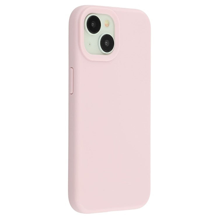 For iPhone 13 Case 2.0mm Thick Solid Color Soft TPU Phone Back Cover Large Lens Cutou - TechGearPal