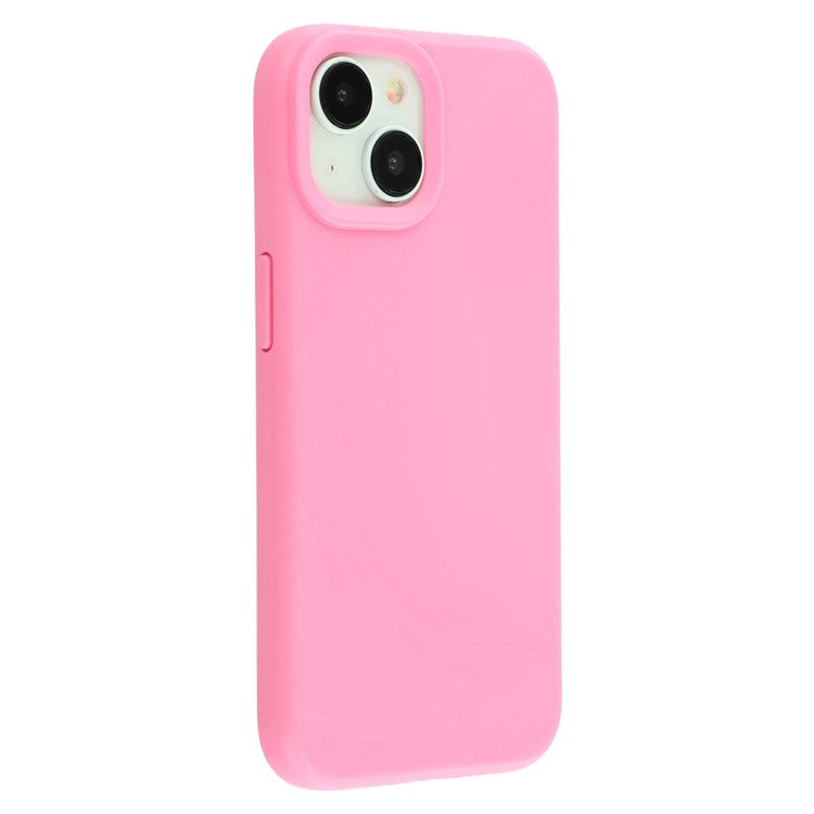 For iPhone 13 Case 2.0mm Thick Solid Color Soft TPU Phone Back Cover Large Lens Cutou - TechGearPal