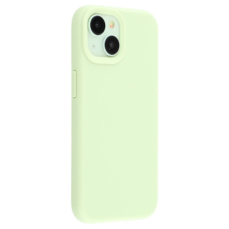 For iPhone 13 Case 2.0mm Thick Solid Color Soft TPU Phone Back Cover Large Lens Cutou - TechGearPal
