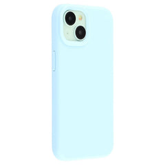 For iPhone 13 Case 2.0mm Thick Solid Color Soft TPU Phone Back Cover Large Lens Cutou - TechGearPal