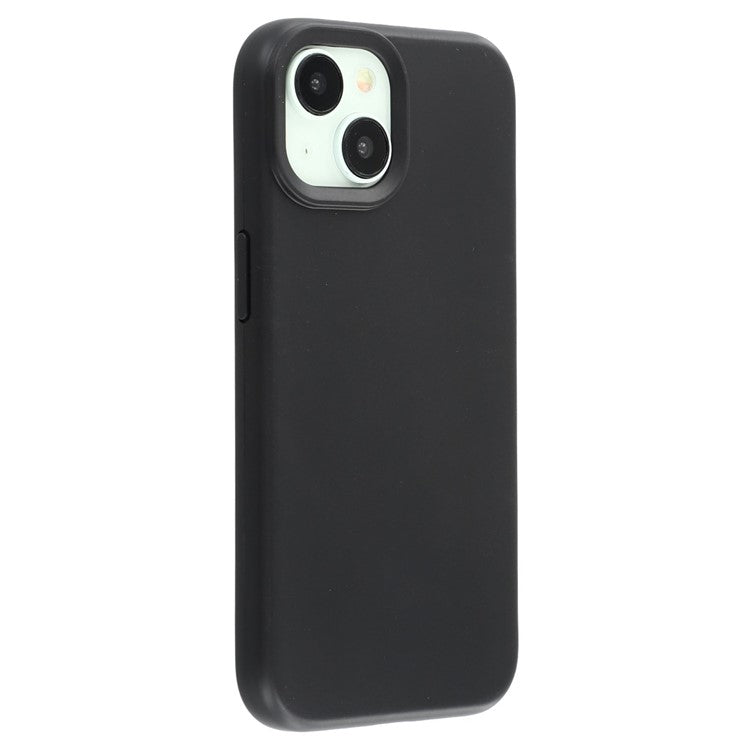 For iPhone 13 Case 2.0mm Thick Solid Color Soft TPU Phone Back Cover Large Lens Cutou - TechGearPal