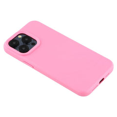 For iPhone 15 Pro Max Case 2.0mm Thick Solid Color Soft TPU Phone Back Cover Large Lens Cutout - TechGearPal