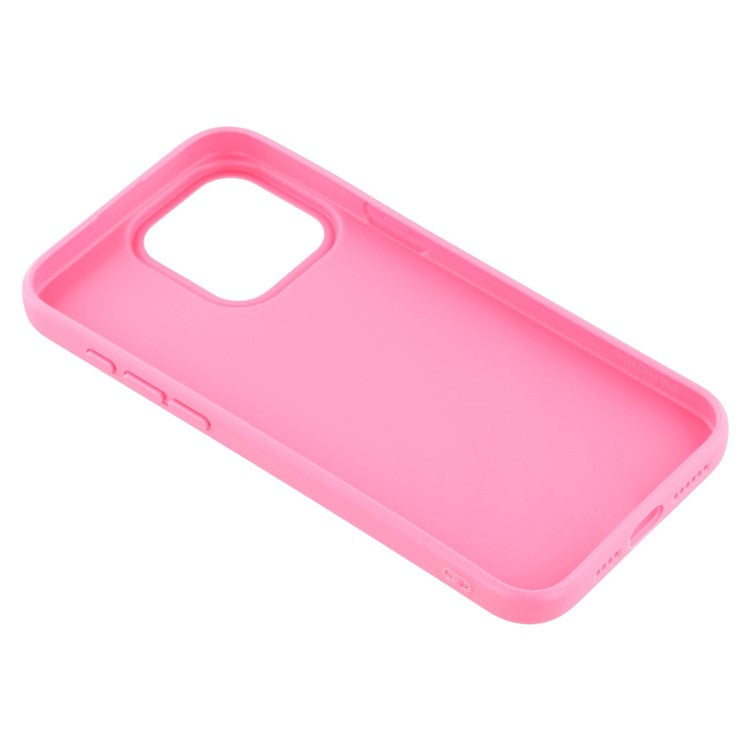 For iPhone 15 Pro Max Case 2.0mm Thick Solid Color Soft TPU Phone Back Cover Large Lens Cutout - TechGearPal