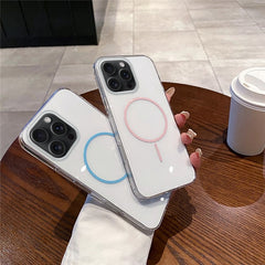 For iPhone 15 Pro Max Case Compatible with MagSafe Clear Slim PC Phone Back Cover - TechGearPal
