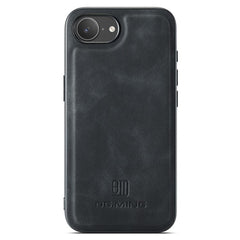 DG.MING For iPhone 16e Case PU Leather Covered PC + TPU Hybrid Phone Shell - TechGearPal