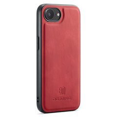 DG.MING For iPhone 16e Case PU Leather Covered PC + TPU Hybrid Phone Shell - TechGearPal