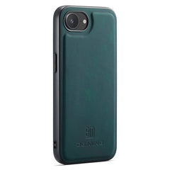 DG.MING For iPhone 16e Case PU Leather Covered PC + TPU Hybrid Phone Shell - TechGearPal