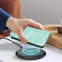 For iPhone 15 Pro Max Cases Wallet Stand Retro Texture Leather Phone Cover with Lanyard - TechGearPal
