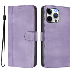 For iPhone 15 Pro Max Cases Wallet Stand Retro Texture Leather Phone Cover with Lanyard - TechGearPal