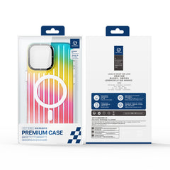 For iPhone 16 Pro Max Case DUX DUCIS Zest Series Compatible with MagSafe Gradient TPU + PET Phone Cover - TechGearPal