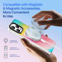 For iPhone 16 Pro Max Case DUX DUCIS Zest Series Compatible with MagSafe Gradient TPU + PET Phone Cover - TechGearPal