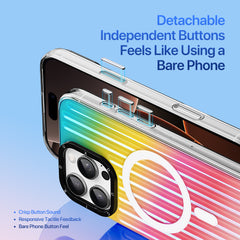 For iPhone 16 Pro Max Case DUX DUCIS Zest Series Compatible with MagSafe Gradient TPU + PET Phone Cover - TechGearPal
