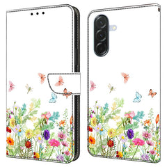 For Samsung Galaxy S24 FE Leather Case Pattern Printing Wallet Stand Flip Phone Cove - TechGearPal