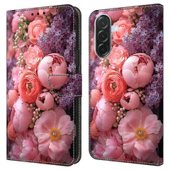 For Samsung Galaxy S24 FE Leather Case Pattern Printing Wallet Stand Flip Phone Cove - TechGearPal