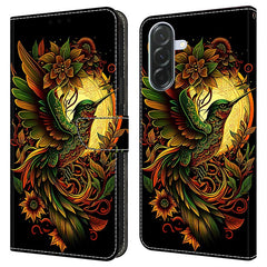 For Samsung Galaxy S24 FE Leather Case Pattern Printing Wallet Stand Flip Phone Cove - TechGearPal