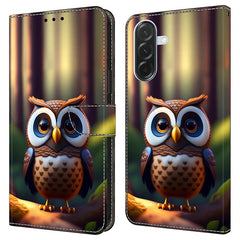 For Samsung Galaxy S24 FE Leather Case Pattern Printing Wallet Stand Flip Phone Cove - TechGearPal