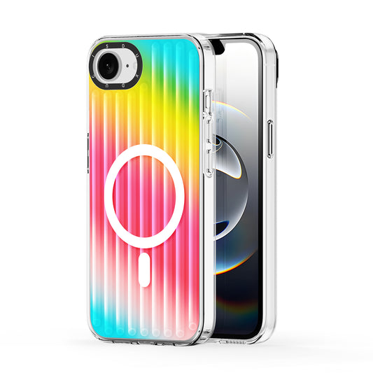For iPhone 16e Case DUX DUCIS Zest Series Compatible with MagSafe Gradient TPU + PET Phone Cover - TechGearPal