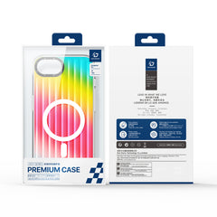 For iPhone 16e Case DUX DUCIS Zest Series Compatible with MagSafe Gradient TPU + PET Phone Cover - TechGearPal
