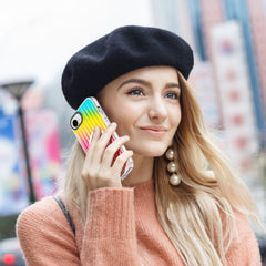 For iPhone 16e Case DUX DUCIS Zest Series Compatible with MagSafe Gradient TPU + PET Phone Cover - TechGearPal