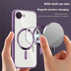 For iPhone 16e Case Compatible with MagSafe TPU + PC Clear Back Cover - TechGearPal