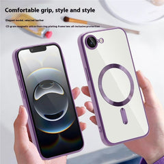 For iPhone 16e Case Compatible with MagSafe TPU + PC Clear Back Cover - TechGearPal