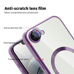 For iPhone 16e Case Compatible with MagSafe TPU + PC Clear Back Cover - TechGearPal
