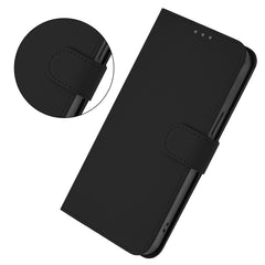 Étui portefeuille en cuir de couleur unie avec sangle pour Huawei Nova 13 Pro 5G 