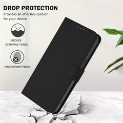 Étui portefeuille en cuir de couleur unie avec sangle pour Huawei Nova 13 Pro 5G 