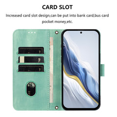Étui portefeuille en cuir texturé rétro avec lanière pour Huawei Nova 13 Pro 5G 