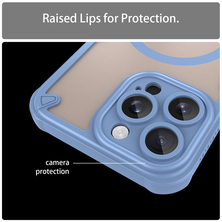 For iPhone 16 Pro Max Magnetic Case Compatible with MagSafe TPU + PC Phone Back Cover - TechGearPal