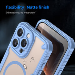 For iPhone 16 Pro Max Magnetic Case Compatible with MagSafe TPU + PC Phone Back Cover - TechGearPal