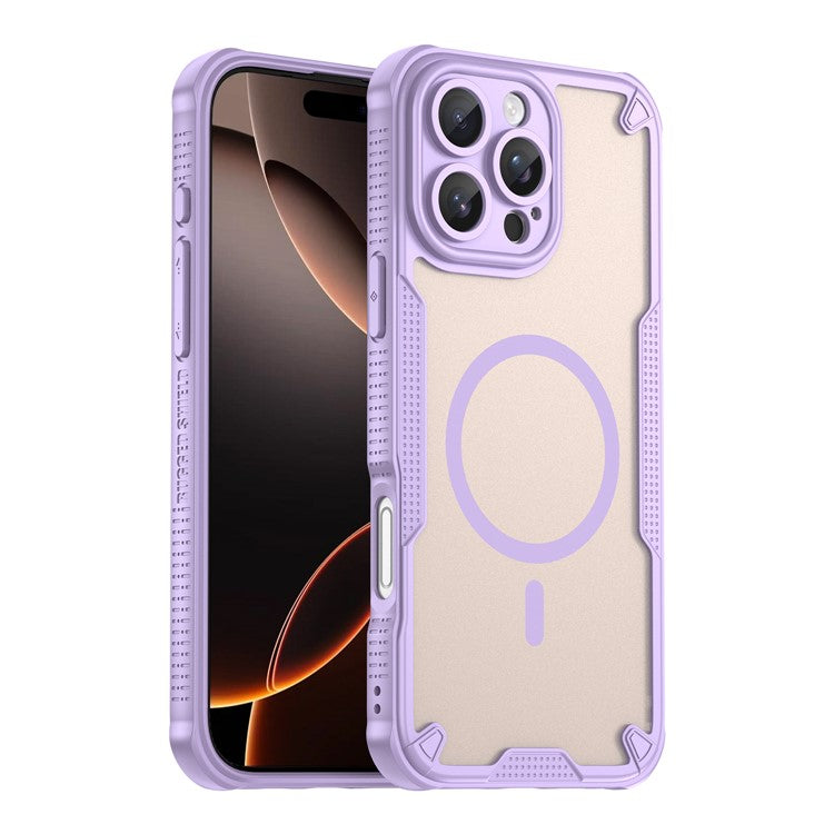 For iPhone 16 Pro Max Magnetic Case Compatible with MagSafe TPU + PC Phone Back Cover - TechGearPal