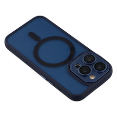 For iPhone 13 Pro Case Compatible with MagSafe PC + TPU Matte Phone Cover with Glass Lens Film - TechGearPal