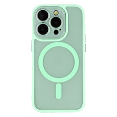 For iPhone 13 Pro Case Compatible with MagSafe PC + TPU Matte Phone Cover with Glass Lens Film - TechGearPal