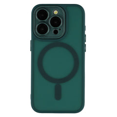 For iPhone 13 Pro Case Compatible with MagSafe PC + TPU Matte Phone Cover with Glass Lens Film - TechGearPal