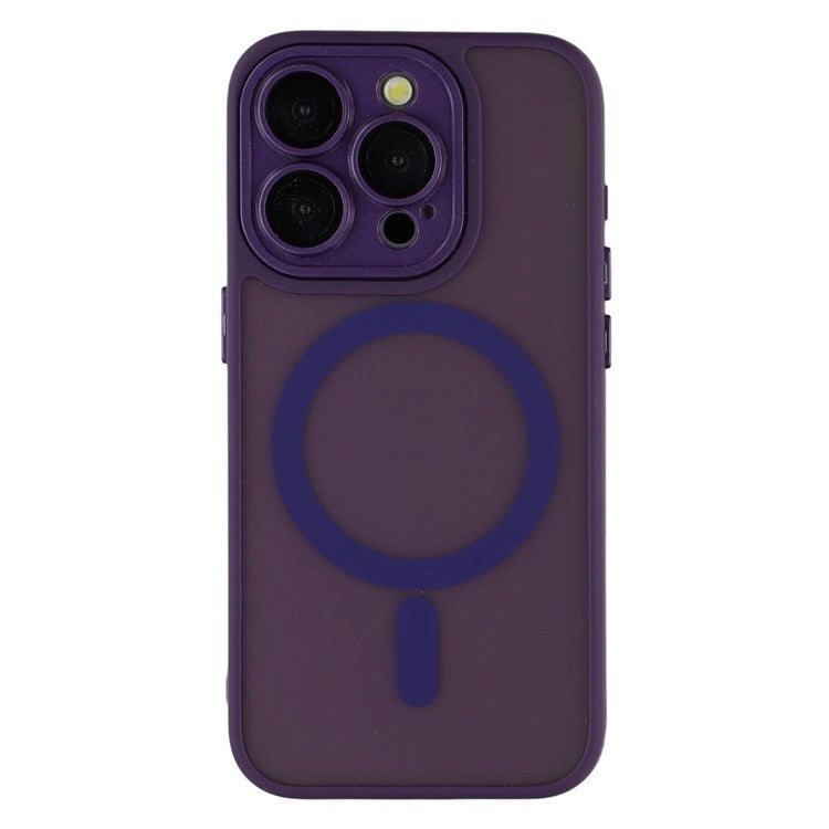 For iPhone 13 Pro Case Compatible with MagSafe PC + TPU Matte Phone Cover with Glass Lens Film - TechGearPal