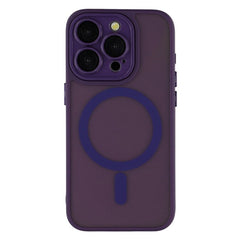 For iPhone 13 Pro Case Compatible with MagSafe PC + TPU Matte Phone Cover with Glass Lens Film - TechGearPal