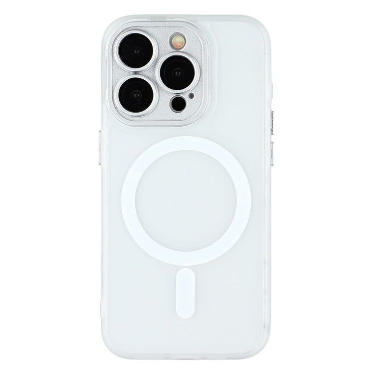 For iPhone 13 Pro Case Compatible with MagSafe PC + TPU Matte Phone Cover with Glass Lens Film - TechGearPal