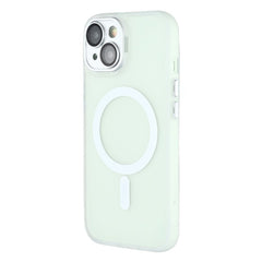 For iPhone 13 Case Compatible with MagSafe PC + TPU Matte Phone Cover with Glass Lens Fil - TechGearPal