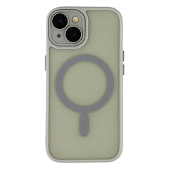 For iPhone 13 Case Compatible with MagSafe PC + TPU Matte Phone Cover with Glass Lens Fil - TechGearPal