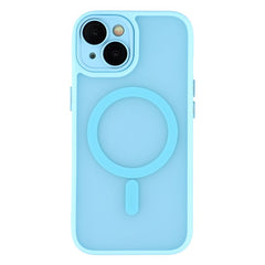 For iPhone 13 Case Compatible with MagSafe PC + TPU Matte Phone Cover with Glass Lens Fil - TechGearPal