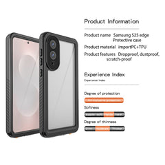 Coque étanche REDPEPPER FS/FM pour Samsung Galaxy S25 Edge, protection antichoc IP68 