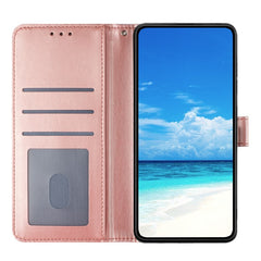 For iPhone 14 Pro Wallet Case Rose Pattern Imprinted Leather Flip Stand Phone Cover - TechGearPal
