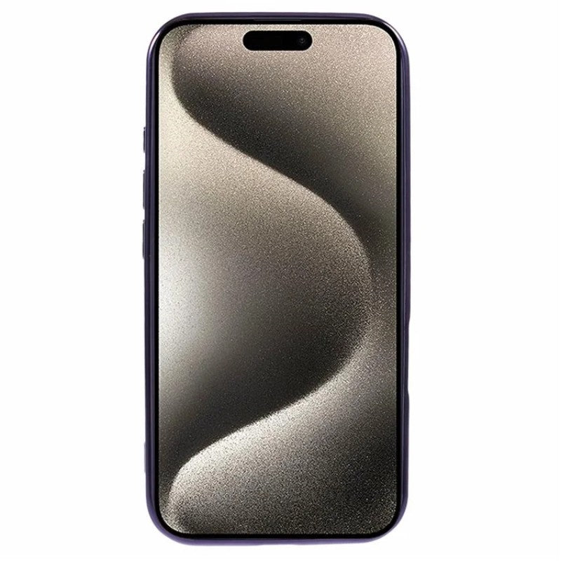 For iPhone 16 Magnetic Case WANLONFENG Electroplated TPU Cover with Lens Film + 2Pcs Tempered Glass - TechGearPal